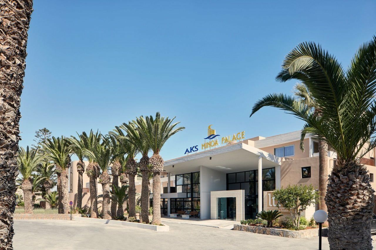 Aks Minoa Palace (Adults Only) Karteros Exterior foto